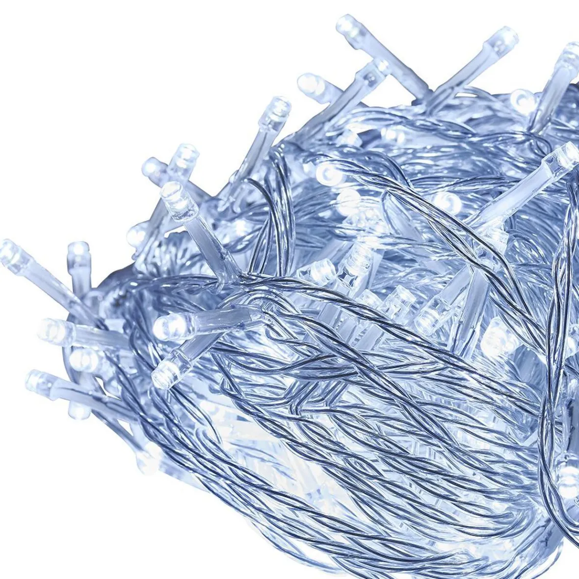 Guirlande électrique solaire 200 LED 19,9m d'éclairage multicolore-Gifi Online