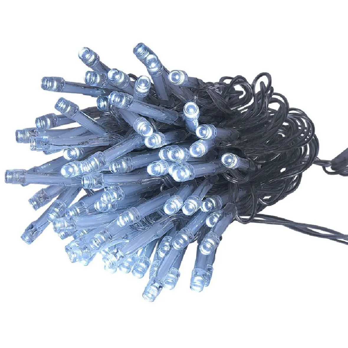 Guirlande électrique solaire 200 LED 19,9m d'éclairage blanc froid-Gifi Sale