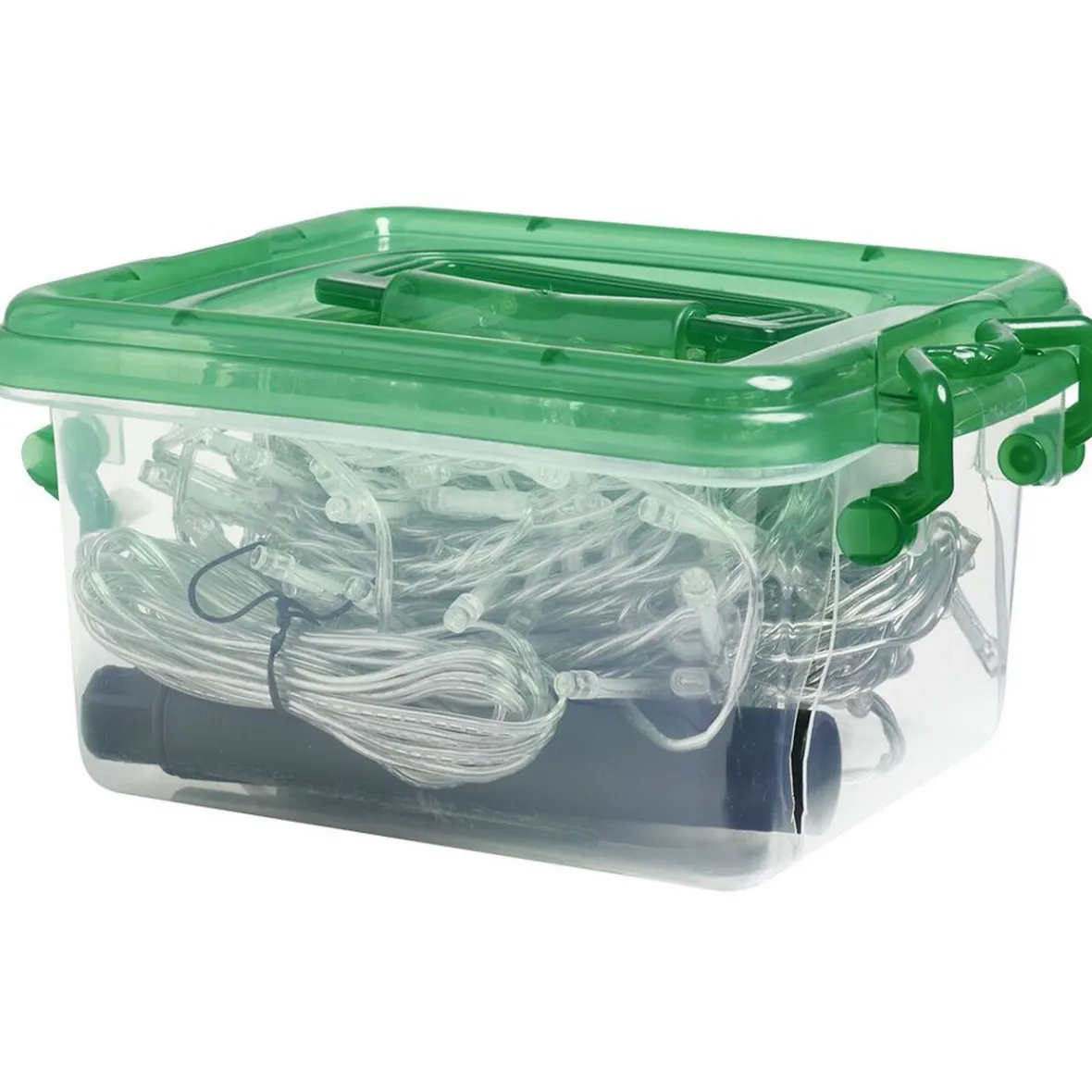 Guirlande électrique solaire 200 LED 19,9m d'éclairage blanc froid-Gifi Sale