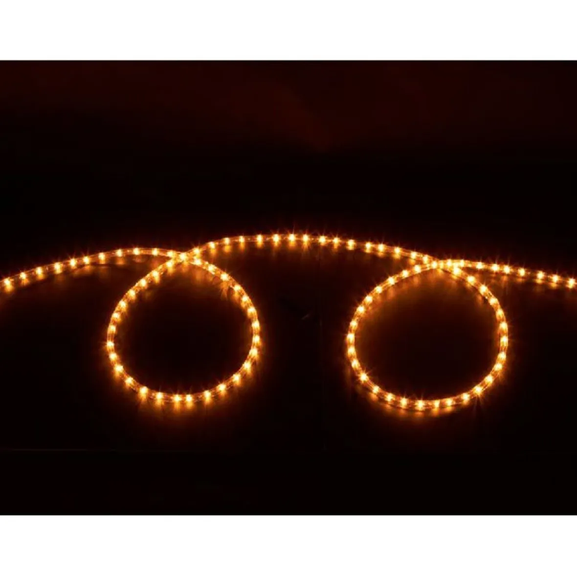 Guirlande électrique tube blanc clignotant 6 m-Gifi Discount