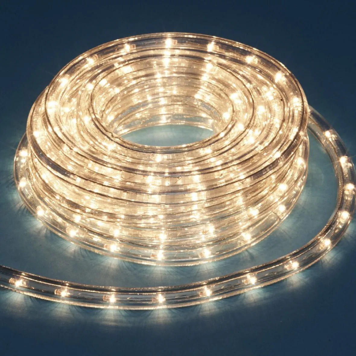 Guirlande électrique tube blanc chaud clignotant 6 m-Gifi Best