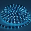 Guirlande électrique tube bleu clignotant 12 m-Gifi Clearance