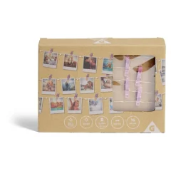 Guirlande LED à pinces 280cm plastique rose gold-Gifi Online