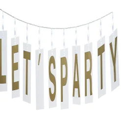 Guirlande LED let's party-Gifi New