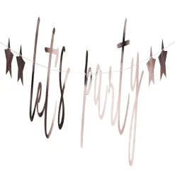 Guirlande let's party 200cm rose gold-Gifi Best