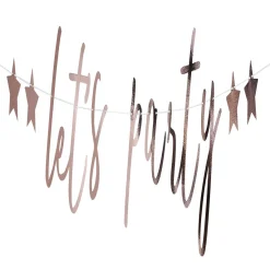 Guirlande let's party 200cm rose gold-Gifi Best
