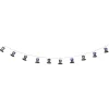 Guirlande lumineuse 10 LED chapeaux Happy New Year 1,75 m-Gifi Outlet