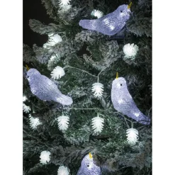 Guirlande lumineuse 5 oiseaux 30 LED extérieur-Gifi Clearance