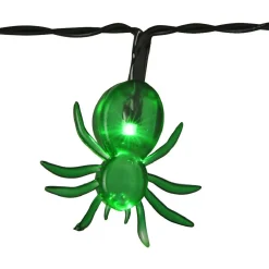 Guirlande lumineuse citrouille araignée ou chauve souris 2,17m-Gifi Outlet