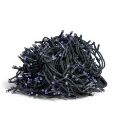 Guirlande lumineuse extérieure 600LED blanc froid/bleu clair/bleu 45m-Gifi Online