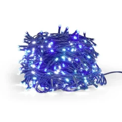 Guirlande lumineuse extérieure 400LED blanc froid/bleu clair/bleu 29,9m-Gifi Online
