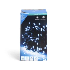 Guirlande lumineuse extérieur cluster 400LED blanc froid 8m-Gifi Hot