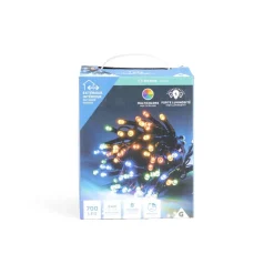 Guirlande lumineuse extérieur 700LED cluster multicolore 14m-Gifi