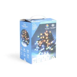 Guirlande lumineuse extérieur 700LED cluster multicolore 14m-Gifi