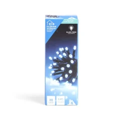 Guirlande lumineuse extérieur 30LED blanc froid 2,2m-Gifi Outlet