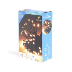 Guirlande lumineuse extérieur 120LED blanc chaud 8,9m-Gifi Clearance