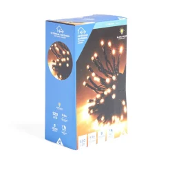 Guirlande lumineuse extérieur 120LED blanc chaud 8,9m-Gifi Clearance