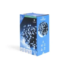 Guirlande lumineuse extérieur 120LED blanc froid 8,9m-Gifi Discount