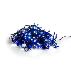 Guirlande lumineuse extérieur 240LED bleu 17,9m-Gifi Discount