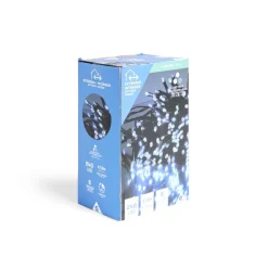 Guirlande lumineuse extérieur 240LED bleu 17,9m-Gifi Discount