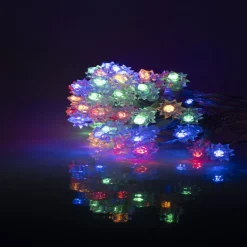 Guirlande lumineuse intérieur diamant 80LED multicolores 7,9m-Gifi Sale