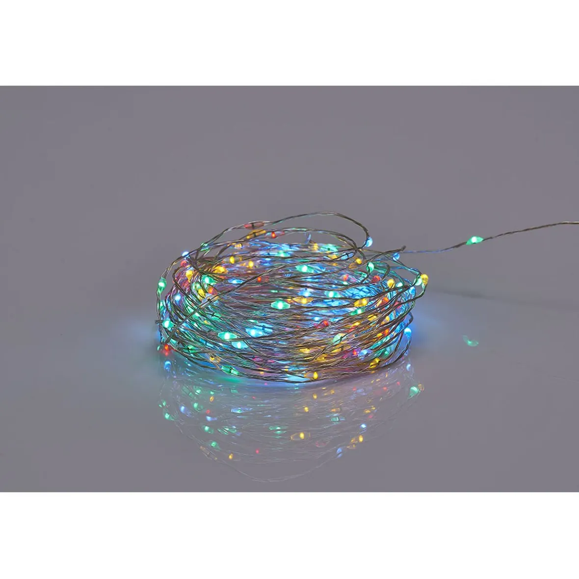 Guirlande lumineuse Solaire 400 microled Multicolore 20 m-Gifi Clearance