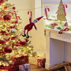 Guirlande lumineuse solaire sucre d'orge 20LED blanc froid 3,8m-Gifi Best