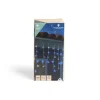 Guirlande lumineuse solaire bordure toit 120LED bleu et blanc froid 3m-Gifi Discount