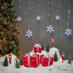 Guirlande lumineuse solaire 50LED blanc chaud 4,9m-Gifi Clearance