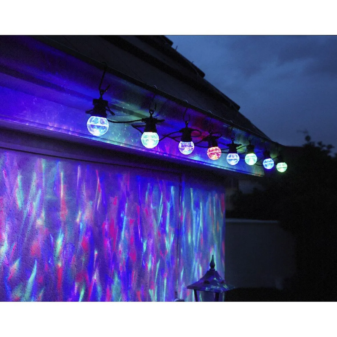 Guirlande lumineuse spot disco L. 3,20 m-Gifi Discount