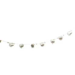 Guirlande Noël cerf blanc 1,8m-Gifi Best