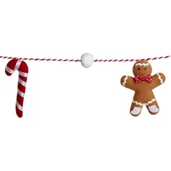 Guirlande pain d'épice et sucre d'orge 1,8m-Gifi Online