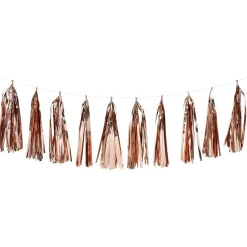 Guirlande pompon rose gold 110cm-Gifi New