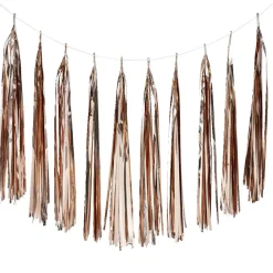Guirlande pompon rose gold 110cm-Gifi New