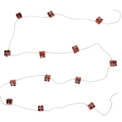 Guirlande rouge 13 cadeaux-Gifi Discount