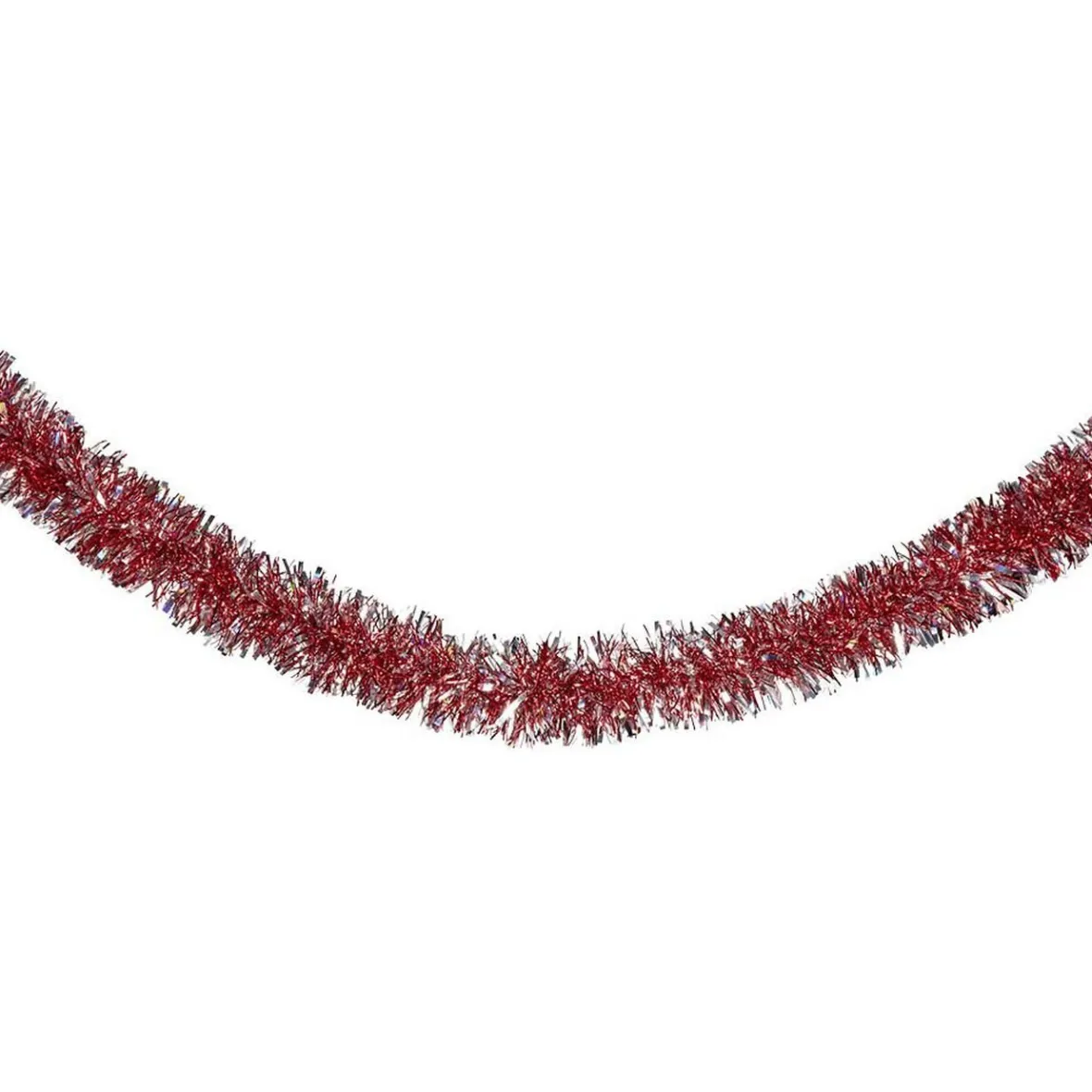 Guirlande rouge métallisé L180cm-Gifi Best