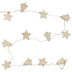 Guirlande sapin étoile bois-Gifi New