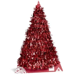 Guirlande scintillante rouge 5m-Gifi New