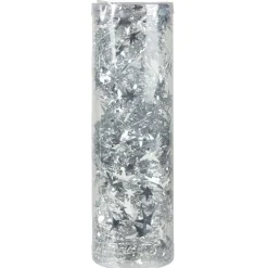 Guirlande scintillante étoile argentée 10 m-Gifi Online