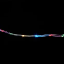 Guirlande solaire tube 40 LED 4m d'éclairage multicolore-Gifi