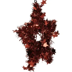 Guirlande étoile scintillante rouge-Gifi New