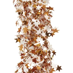 Guirlande étoiles de Noël cuivre et blanc 10 m-Gifi Sale