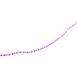 Guirlande tube solaire sucre d'orge blanc violet L. 4m-Gifi Online