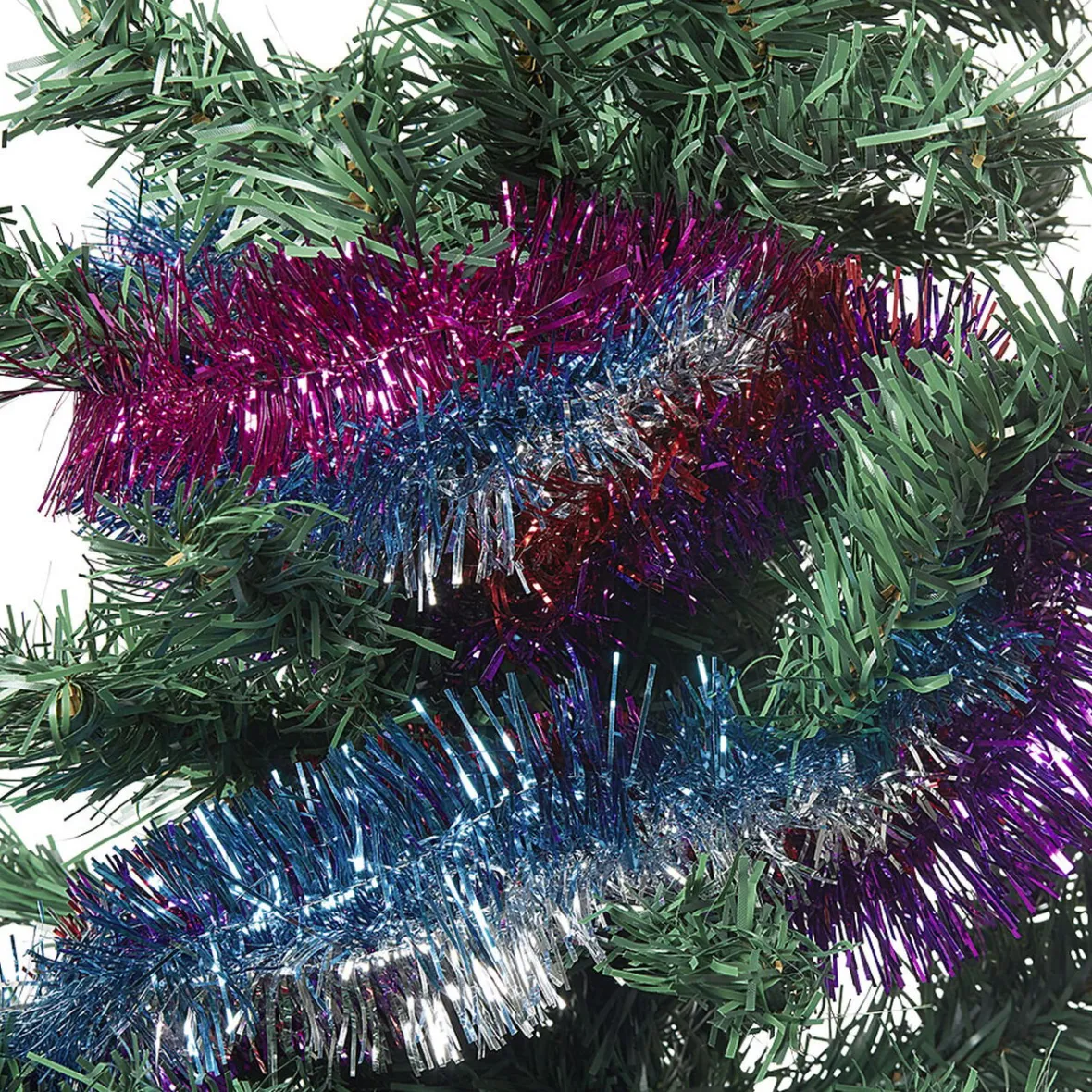 Guirlandes de sapin colorées L 1,8 m - Lot de 5-Gifi