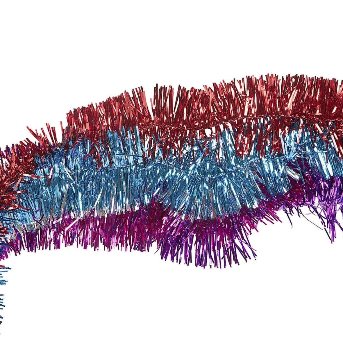 Guirlandes de sapin colorées L 1,8 m - Lot de 5-Gifi