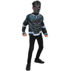 Haut avec masque Black Panther Avengers Taille unique-Gifi Hot