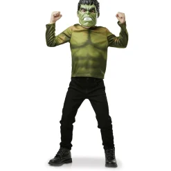 Haut avec masque Hulk Avengers Taille unique-Gifi Online