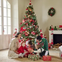 Jambe lutin Noël à planter H56cm - 2 modèkes-Gifi Online