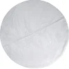 Jupe de sapin de Noël en peluche diamètre 120cm blanc-Gifi Online