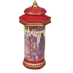 Kiosque de Noël rouge en résine-Gifi Clearance